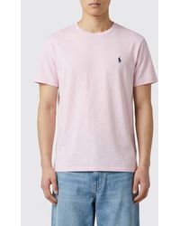 Polo Ralph Lauren - Cotton T-Shirt With Logo - Lyst