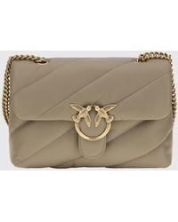 Pinko - Classic Love Bag Puff Quilted Nappa Crossbody Bag - Lyst