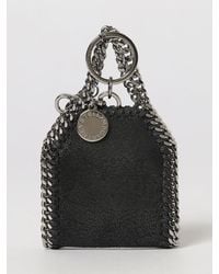 Stella McCartney - Falabella Alter Mat Keychain With Chain Trim - Lyst