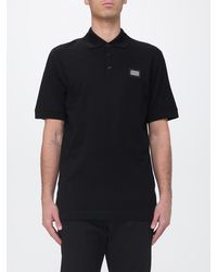 Dolce & Gabbana - Dolce &Amp Gabbana Cotton Polo Shirt - Lyst
