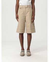 Brunello Cucinelli - Pantalòn Cortos Mujer - Lyst