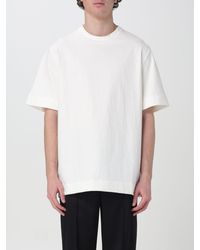 Jil Sander - Camiseta con cuello redondo - Lyst