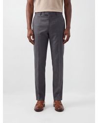 Jil Sander - Virgin Wool Tailored Trousers - Lyst