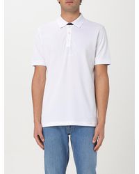Fay - Cotton Polo Shirt - Lyst