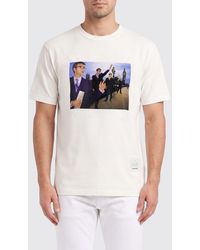 Junya Watanabe - Printed Cotton T-Shirt - Lyst