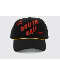 Amiri - Cotton And Nylon Baseball Cap With Embroidered Logo - Lyst