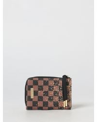 Sprayground - Henny Spritz Checkered Saffiano Coated Cotton Wallet - Lyst