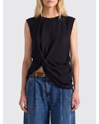 Liviana Conti - Aglaia Sleeveless Viscose Top - Lyst