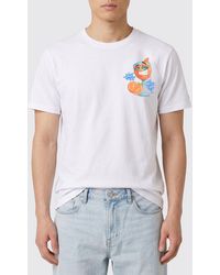 MC2 Saint Barth - Printed Cotton T-Shirt - Lyst