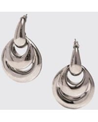 Panconesi - Blow Up 18K-Plated Brass Dangle Earrings With Rounded Design - Lyst