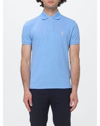 Polo Ralph Lauren - Cotton Polo Shirt With Pony Logo - Lyst