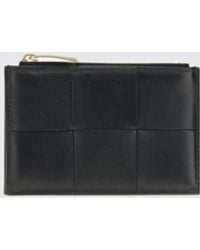 Bottega Veneta - Intrecciato Nappa Leather Card Holder - Lyst