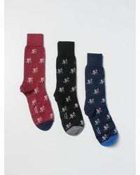 Paul Smith - Set 3 Paia Di Calze Cycling Rabbits - Lyst