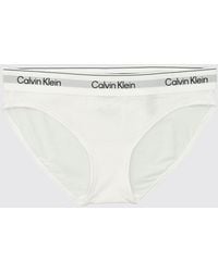 Calvin Klein - Cotton Blend Logo Briefs - Lyst