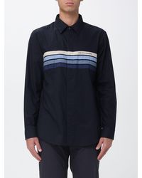 ARMANI EXCHANGE - Cotton Poplin Shirt - Lyst