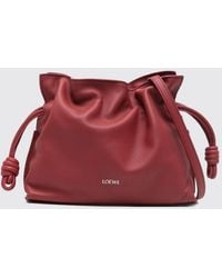 Loewe - Flamenco Calfskin Mini Bucket Bag With Drawstring - Lyst