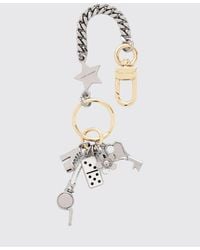 Marc Jacobs - The Domino Effect Metal Keychain With Star Charms - Lyst