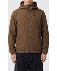 Blauer - Cotton Lined Nylon Windbreaker - Lyst