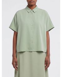 Aspesi - Basic Silk Shirt - Lyst