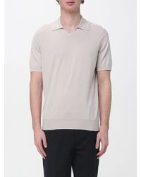 Brunello Cucinelli - Cotton Knit Polo Shirt - Lyst