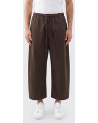 Entire studios - Cotton Wide Leg Trousers - Lyst