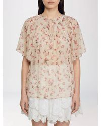 Isabel Marant - Printed Viscose Neslya Blouse - Lyst