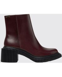 Camper - Pix London Leather Ankle Boots - Lyst
