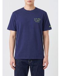 MC2 Saint Barth - Cotton Crew Neck T-Shirt - Lyst