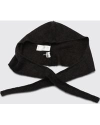 Ganni - Wool And Mohair Blend Beanie With Butterfly Logo - Lyst