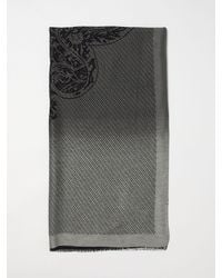 Etro - Modal Blend Scarf With Paisley Jacquard - Lyst