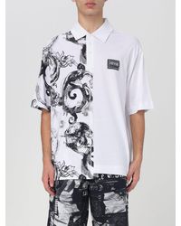 Versace - T-shirt Baroque in cotone - Lyst