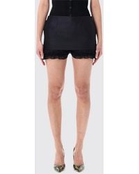 Magda Butrym - Knee-Length Virgin Wool And Silk Shorts - Lyst