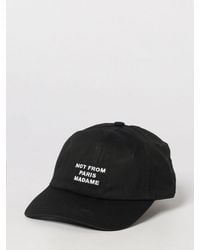 Drole de Monsieur - Cotton Twill Baseball Cap With Embroidered Logo - Lyst