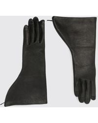 Rick Owens - Lange Handschuhe Von Aus Weichem Lammleder - Lyst