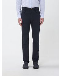 Jeckerson - John Slim Fit Stretch Cotton Pants - Lyst
