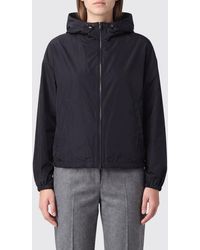 Herno - Short Water-Repellent Taffeta Windbreaker Jacket With Hood And High Neck - Lyst