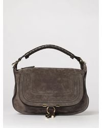 Chloé - Chlo&Eacute Marcie Wildledertasche - Lyst