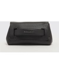 Orciani - Gossip Xs Soft Hammered Leather Clutch - Lyst