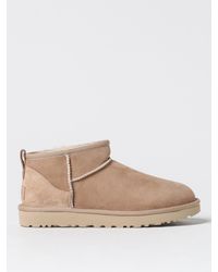 UGG - Classic Ultra Mini Suede Ankle Boots - Lyst