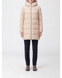 Herno - Quilted Nylon Knee-Length Down Jacket With Hood - Lyst