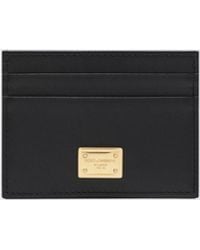 Dolce & Gabbana - Dolce &Amp Gabbana Calfskin Card Holder - Lyst