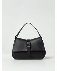 Furla - Flow Bag In Leather With Shoulder Strap - Lyst