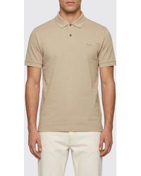 BOSS - Cotton Polo Shirt - Lyst
