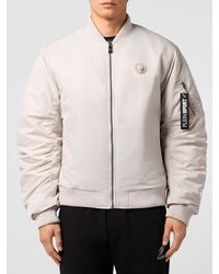 Philipp Plein - Nylon Bomber Jacket - Lyst