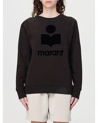 Isabel Marant - Logo Cotton Crewneck Sweatshirt - Lyst