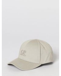 C.P. Company - Embroidered Logo Cotton Cap - Lyst