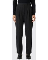 Saint Laurent - Silk Tailored Trousers - Lyst