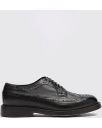 Doucal's - Derby-Schuhe Aus Glattleder Mit Wingtip-Brogue-Muster - Lyst