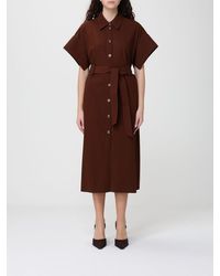 Pinko - Cotton Shirtdress - Lyst