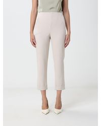 Hanita - Wide-Leg Tailored Crêpe Trousers With Mid-Rise Waist - Lyst
